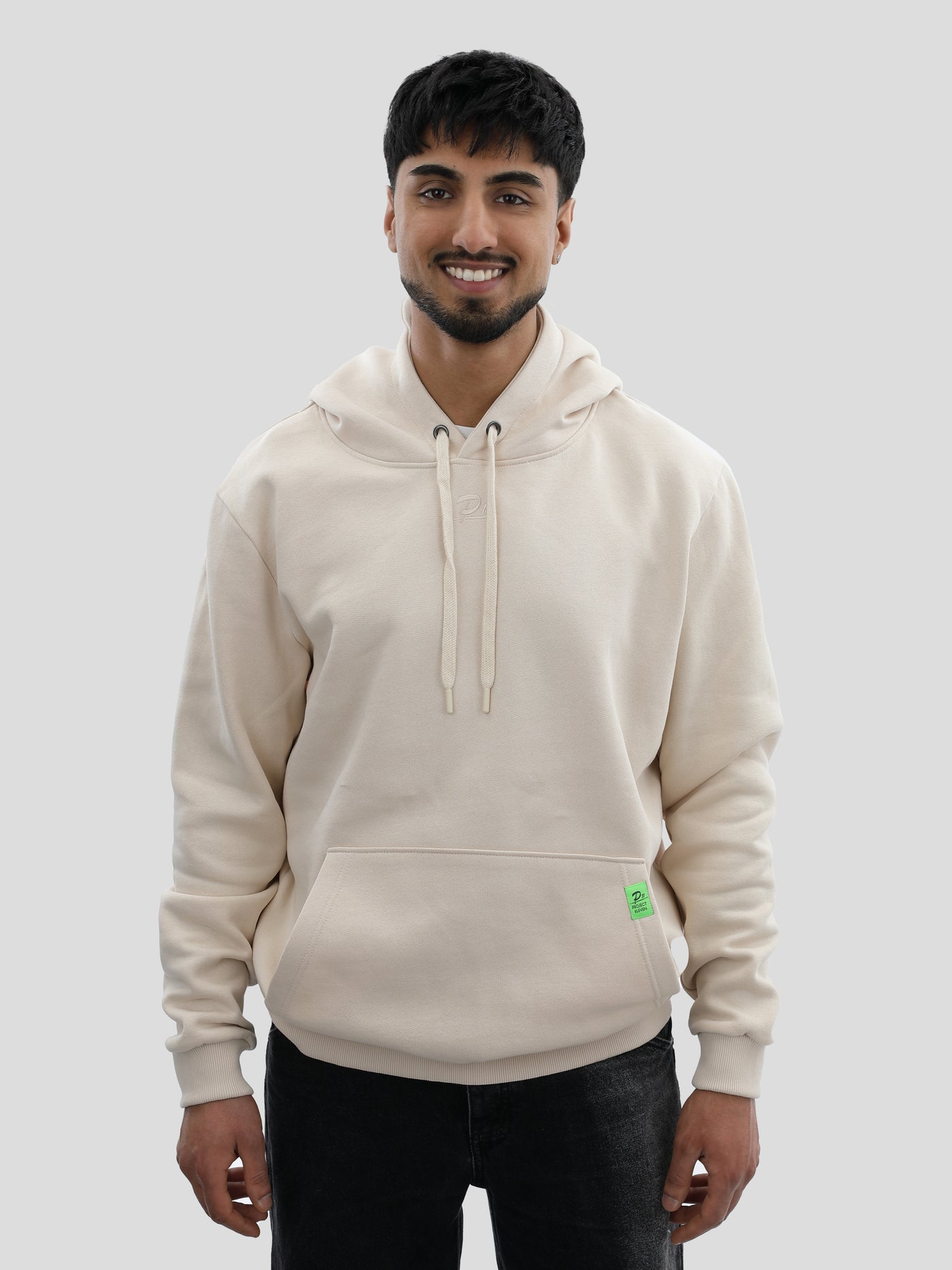 Regular Hoodie Unisex mit kleiner Stickerei in Perfectly Pal